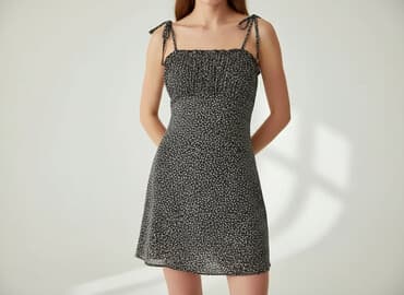 sukienka h m czerwona: Tunika damska, rozmiar XS — 6