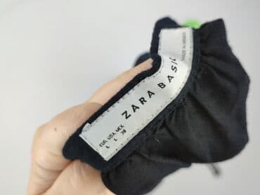 czarne body z długim rękawem zara: Zara, Tunika damska, rozmiar L — 4