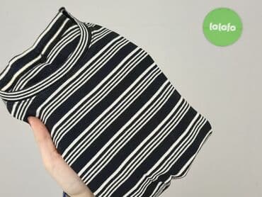 koszulka żółta w czarne paski: T-shirt damski, rozmiar S — 4