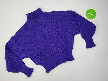 sweter melanż: Golf damski, rozmiar L — 2