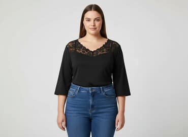 bluzki shein duże rozmiary allegro: Shein Curve, Bluzka damska, XL — 7