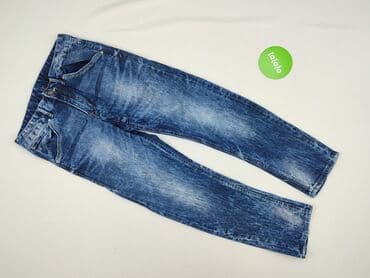 sukienki na chrzest dla dziewczynek: Spodnie jeansowe, H&M, 12 lat, 152, stan - Idealny — 2