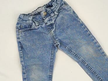 stradivarius spodnie biale: Spodnie jeansowe, DenimCo, 1.5-2 lat, 92, stan - Idealny — 1