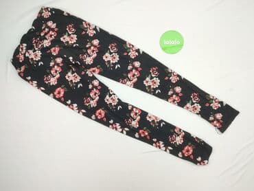 legginsy damskie kwiaty: Legginsy Sportowe damskie, rozmiar S — 3