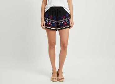 szorty boho damskie: Szorty damskie, rozmiar M — 6