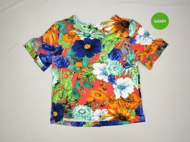 tanie bluzki z krótkim rękawem: Bluzka damska, rozmiar XL — 3