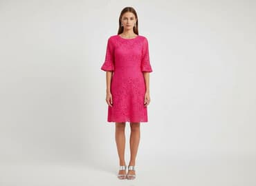 sukienka damska fuksja: Sukienka damska, rozmiar S — 1