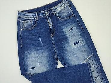 kozaki deichmann: DENIM JEANS, Jeansy damskie, rozmiar S — 1