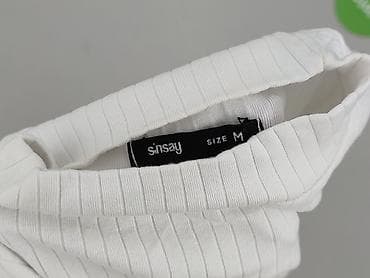 obcisla biale bluzki: Sinsay, Bluzka damska, rozmiar M — 4