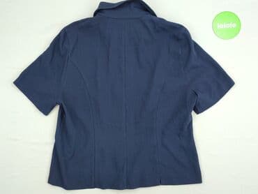 niebieska satynowa sukienka zara: Жіноча блуза, розмір XL — 3