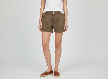 zara lniane szorty: Zara, Szorty damskie, rozmiar M — 7