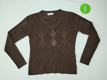 sweter patchwork: Women`s sweater, size L — 2