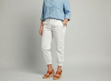 converse buty zimowe: H&M, Spodnie 3/4 damskie, rozmiar XL — 6