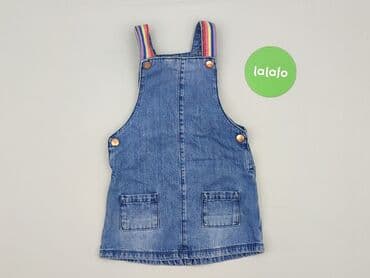 czarne obcisłe spodnie: Dress, F&F, 1.5-2 years, 86-92 cm, condition - Very good — 2
