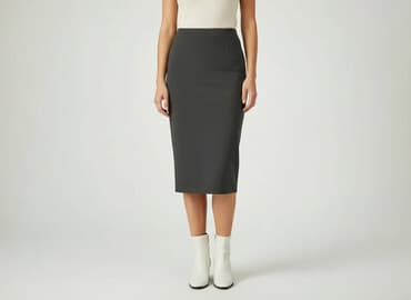 spódnice calvin klein czarne: Spódnica damska, rozmiar L — 1