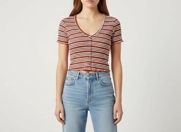 massimo dutti bluzki w paski: Primark, Топ жіночий, розмір M — 1