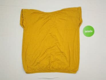 żółte bluzki z krótkim rękawem: Pure, Bluzka damska, rozmiar M — 4