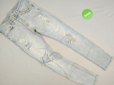 jeansy bootcut: H&M, Jeansy damskie, rozmiar L — 2