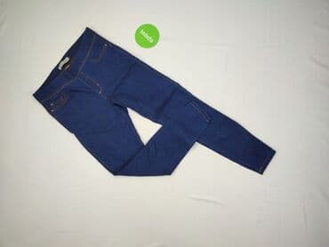 legginsy woskowane wysoki stan: Denim Co, Jeansy damskie, rozmiar L — 2