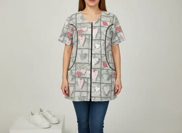 koszule nocne polskie: Tunika damska, rozmiar M — 5