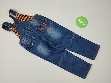 spodnie lv: Ogrodniczki Disney, 3-4 lat, 98-104 cm, stan - Idealny — 3