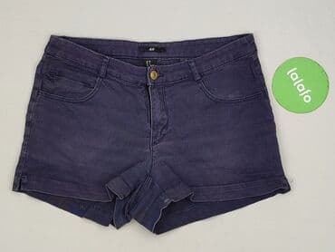 białe spodenki damskie hm: H&M, Szorty damskie, rozmiar M — 2