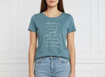 t shirty z traktorem: Mustang, T-shirt damski, rozmiar M — 1