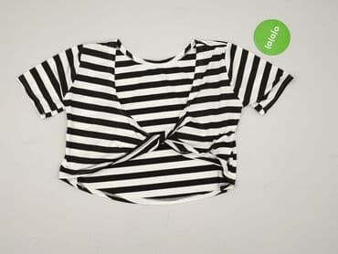 bluzki w paski mango: T-shirt damski, rozmiar S — 2