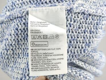 niebieski sweter hm: H&M Basic, Sweter damski, rozmiar XL — 5
