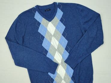 sweter w romby: Sweter dla mężczyzn, L — 1