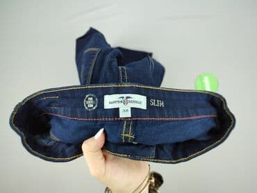 kapcie na ostrogę piętową: Hampton Republic, Jeansy dla mężczyzn, M — 4