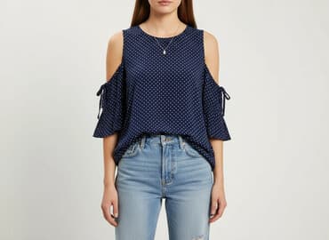 bluza z pagonami: Bluzka damska, rozmiar L — 6