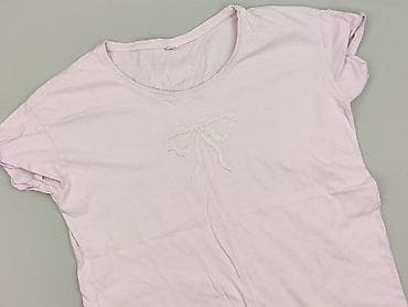 szara bluza pull and bear: T-shirt damski, rozmiar L — 1