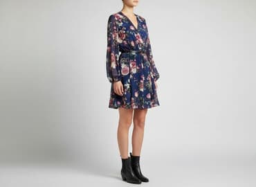 sukienki na wesele rozkloszowane allegro: Sukienka damska, rozmiar S — 1