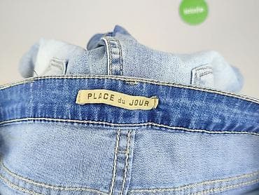 jeans y2k: Place du Jour, Jeansy damskie, rozmiar M — 4