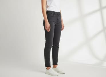 mom fit jeans stradivarius: Stradivarius, Jeansy damskie, rozmiar M — 6