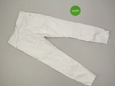 biale trampki ck: Sinsay, Jeansy damskie, rozmiar XS — 3