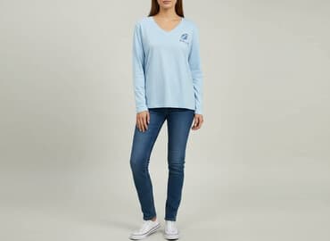 t shirty palm: Blue Motion, T-shirt damski, rozmiar S — 6