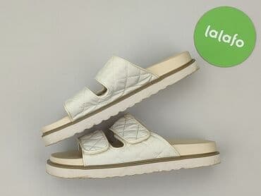 klapki zara z futerkiem: Klapki damskie, 39 — 5