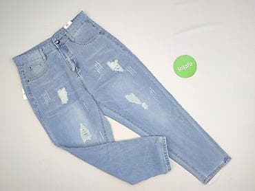 jeansy loose: Jeansy damskie, rozmiar M — 2