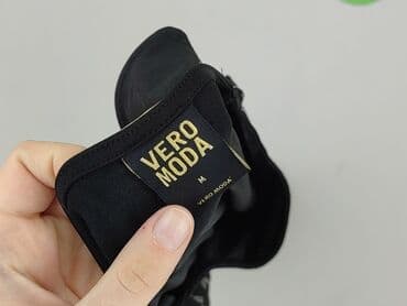 bluzka czarna na impreze: Vero Moda, Top damski, rozmiar M — 4