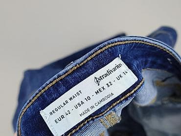 jeans mango straight: Stradivarius, Jeansy damskie, rozmiar L — 4