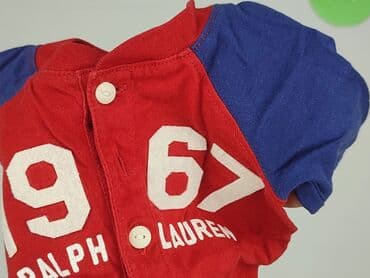 pluszowa kurtka z kapturem: Rampers, Polo Ralph Lauren, 1-3 m, stan - Bardzo dobry — 5