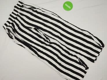Women: H&M, Material trousers for women, size L (EU 40) — 2
