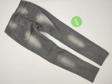 szare szerokie jeansy: Miss RJ, Jeansy damskie, rozmiar M — 3