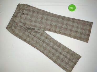 długie spodnie damskie dla wysokich: H&M, Spodnie materiałowe damskie, rozmiar M — 3