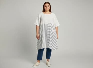 ubrania w rozmiarze 48: Sukienka damska, rozmiar 6XL — 1