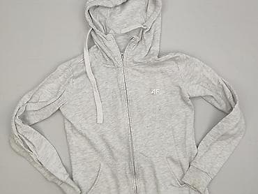 sweter z lisem: 4F, Bluza z kapturem damska, rozmiar S — 1