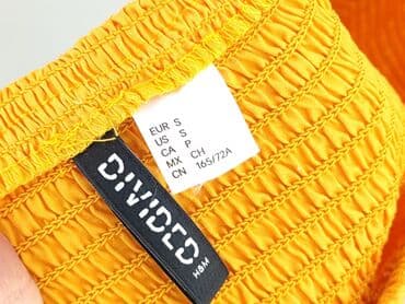 spódniczka musztardowa: H&M, Spódnica damska, rozmiar S — 4