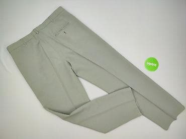 kolnierz: Spodnie garniturowe dla mężczyzn, rozmiar L — 3